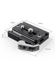 SmallRig Quick Release Clamp and Plate ( Arca-type Compatible) #2144B - Filmgear Canada