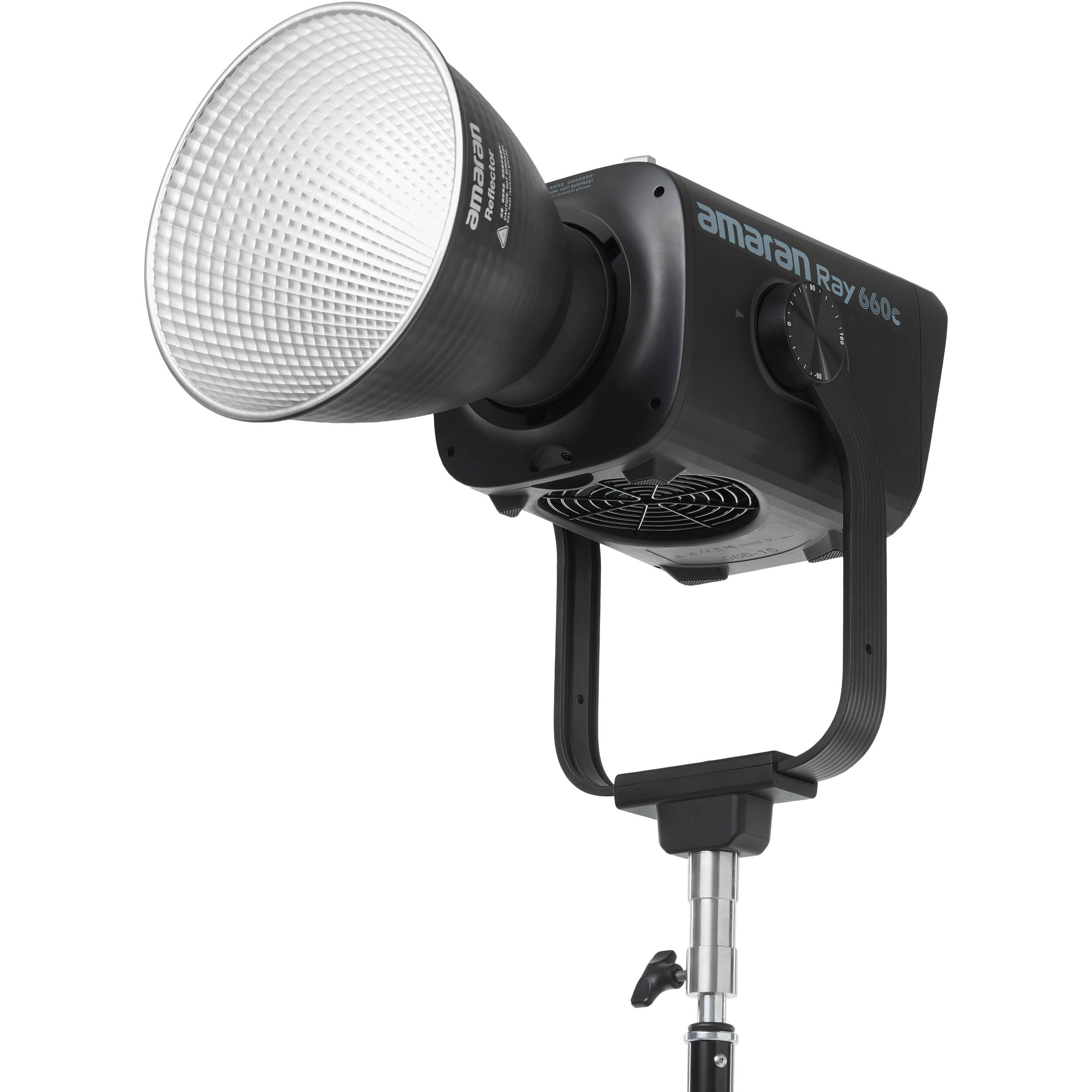 Church livestream lighting with an Amaran Ray 660c full-color key