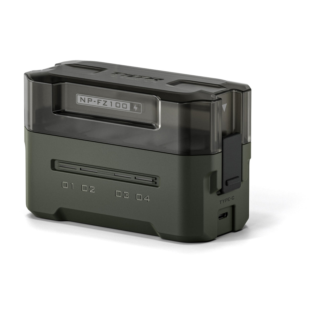 Tilta Portable Charging Station for NP-FZ100 (4 Channel) in Green