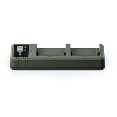 Tilta L-Series/NP-F Battery Charger Kit with two NP-F550 batteries in Green, photo 3