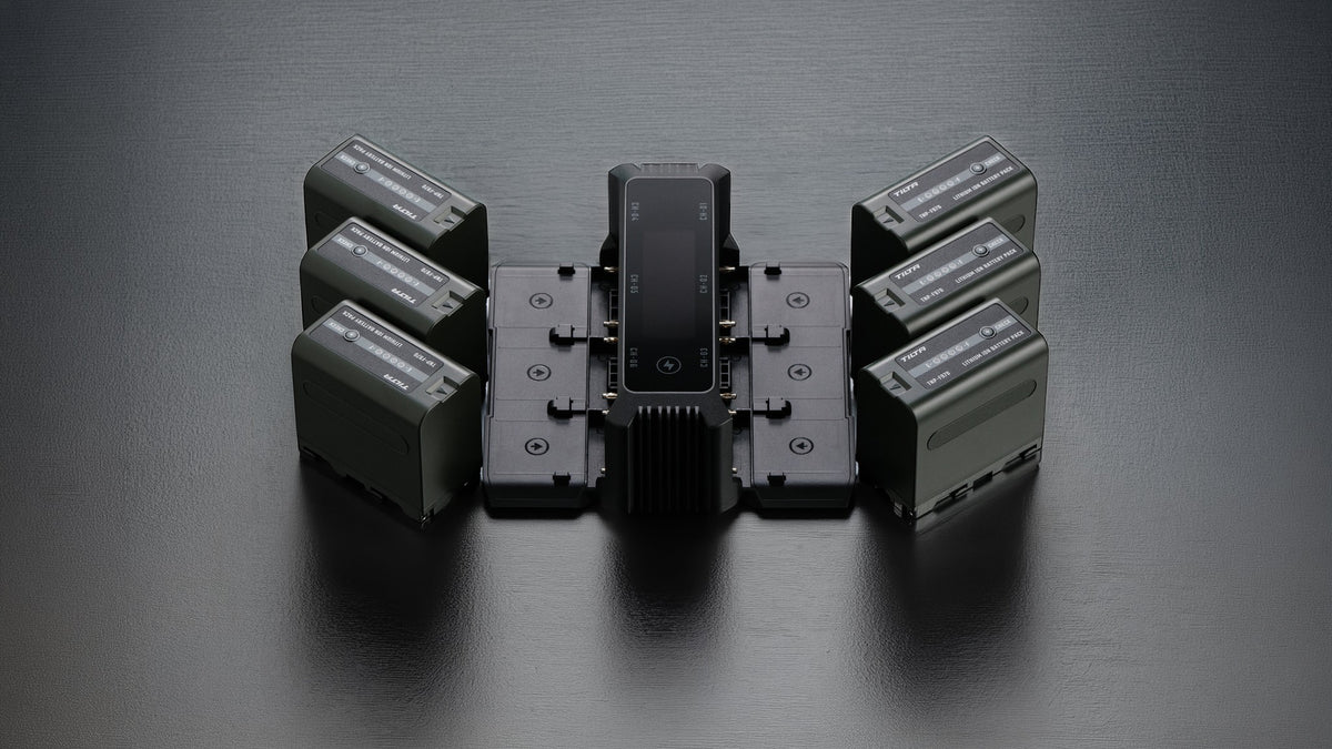Tilta Foldable Charging Station for L-Series/NP-F (6 Channel), photo 7