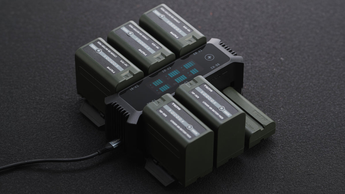 Tilta Foldable Charging Station for L-Series/NP-F (6 Channel), photo 8