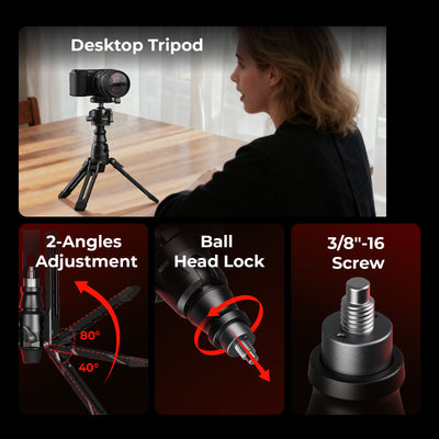 SmallRig Carbon Fiber Monopod with Ball Head for Photography 5564