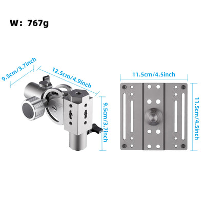 Selens Quick Release Monitor Mount System Monitor Arm (F115B)