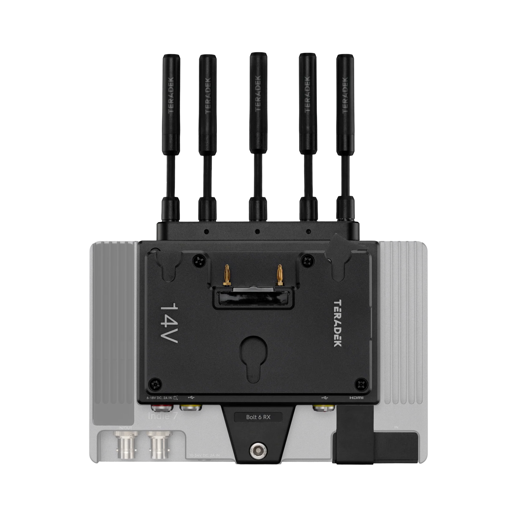 Teradek Bolt 6 RX 1500 Monitor Module for Smart 7 Series (Gold Mount)