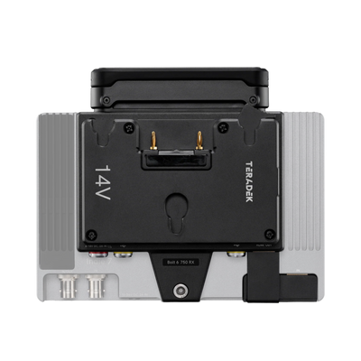 Teradek Bolt 6 RX 750 Monitor Module with Internal Antennas (Gold Mount)