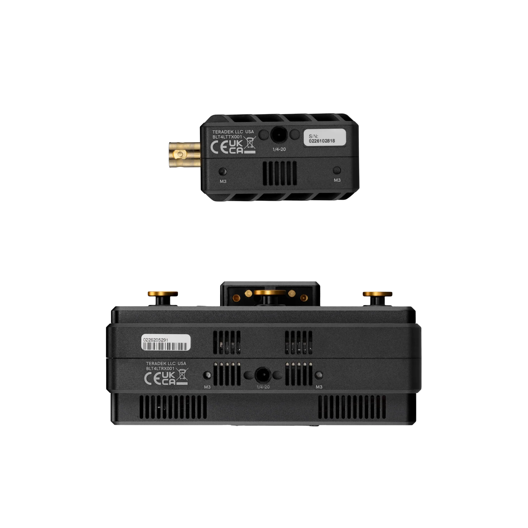 Teradek Bolt 6 LT 750 3G-SDI/HDMI Transmitter/Receiver Kit with Internal Antennas (Gold Mount)