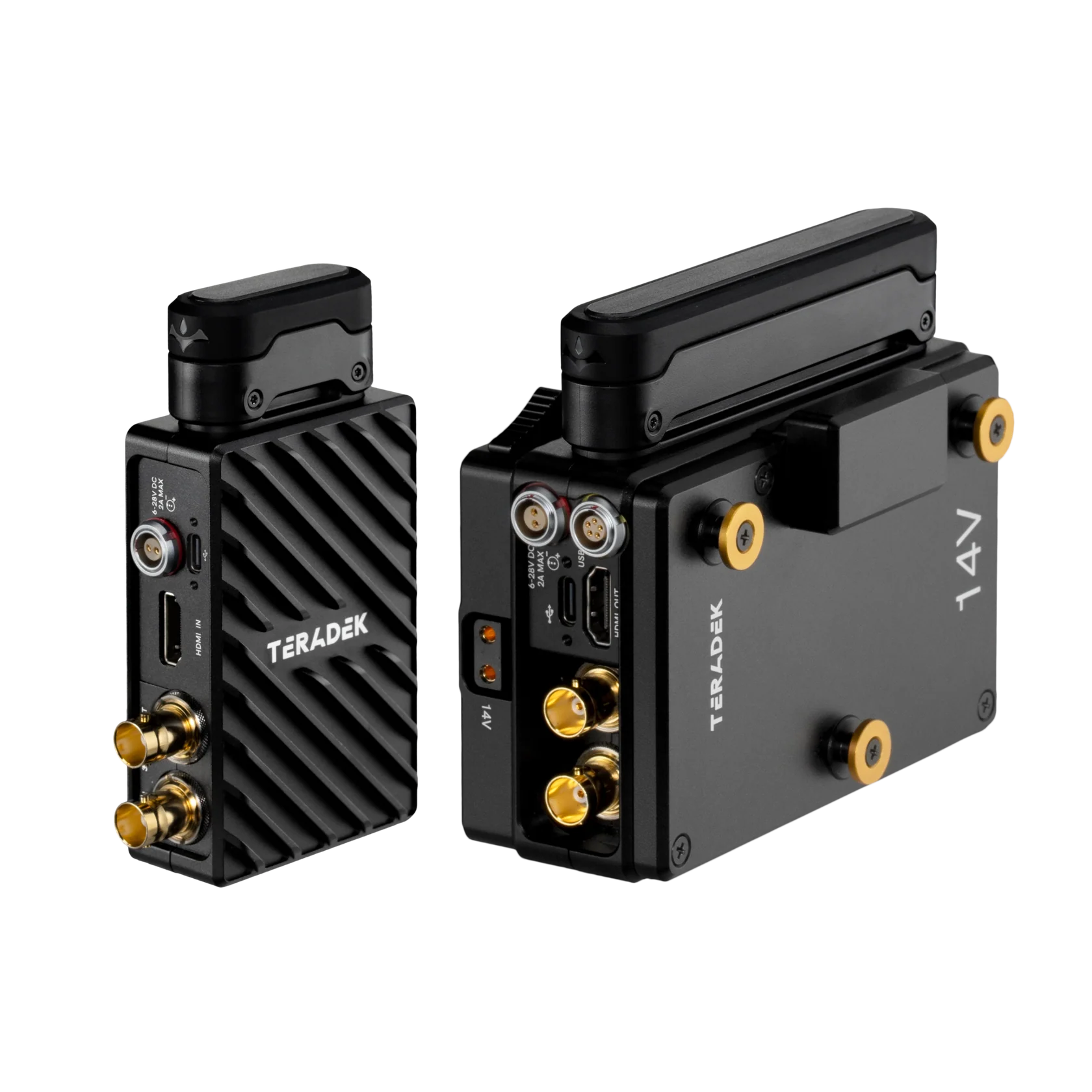 Teradek Bolt 6 LT 750 3G-SDI/HDMI Transmitter/Receiver Kit with Internal Antennas (Gold Mount)