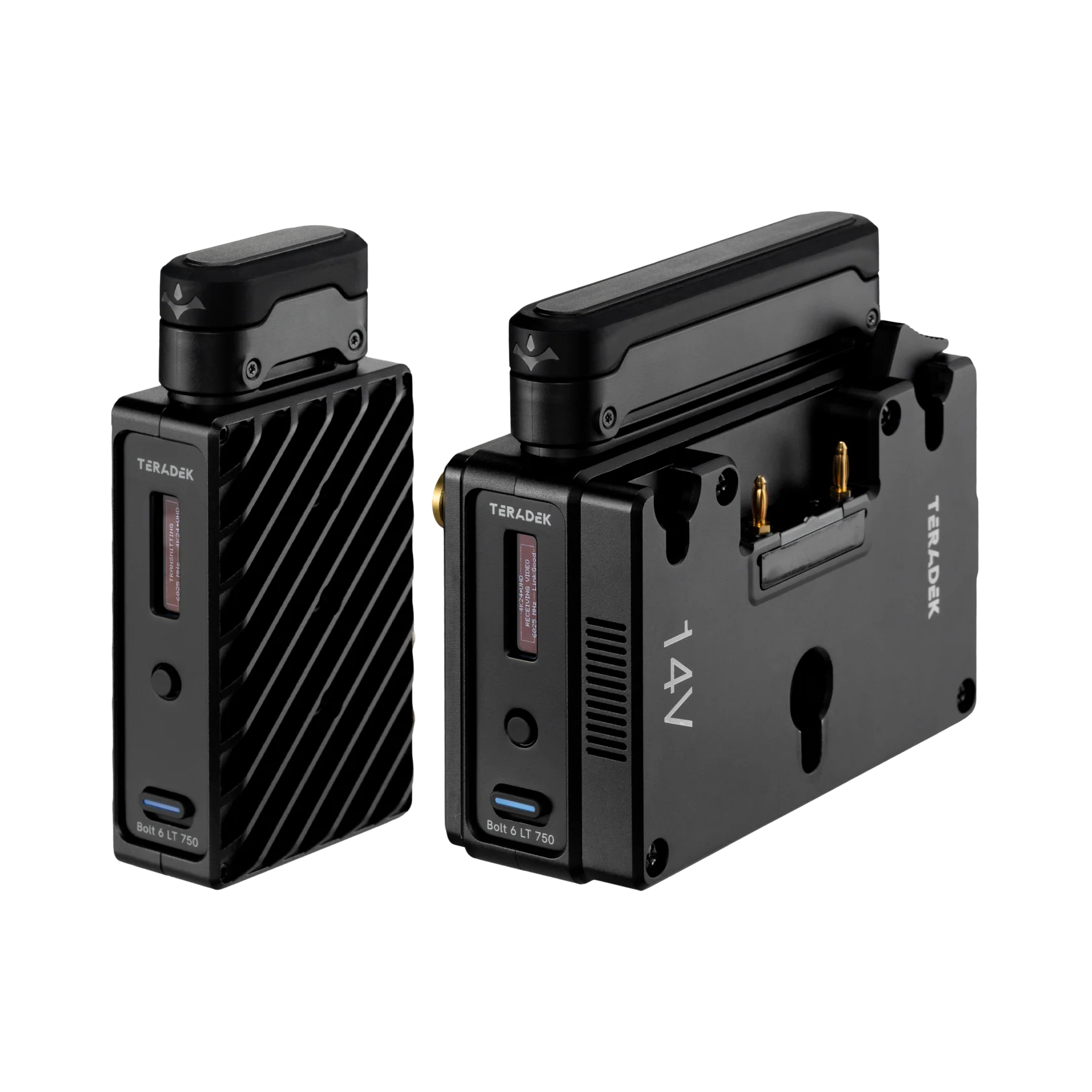 Teradek Bolt 6 LT 750 3G-SDI/HDMI Transmitter/Receiver Kit with Internal Antennas (Gold Mount)