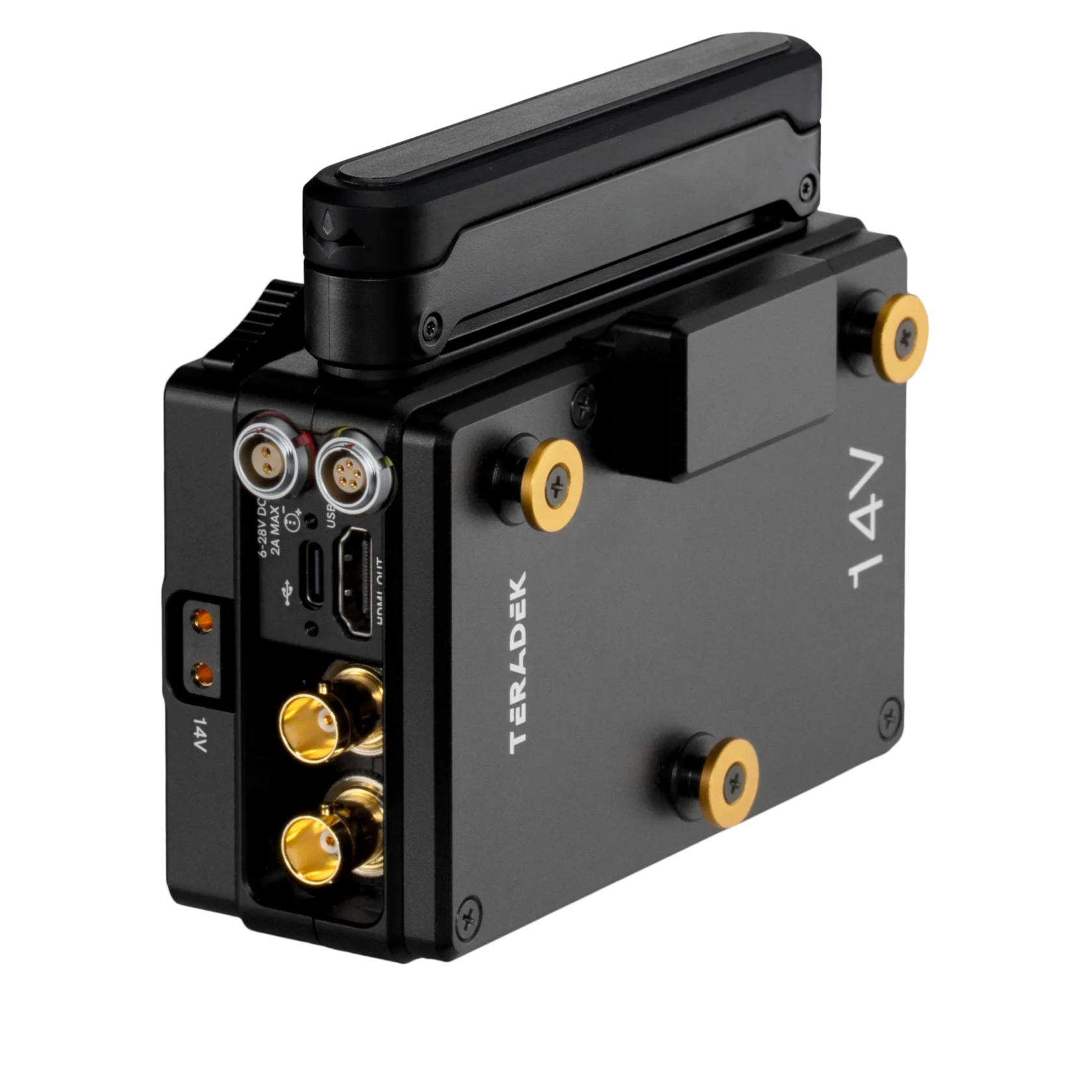 Teradek Bolt 6 LT 750 3G-SDI/HDMI Receiver with Internal Antennas (Gold Mount)