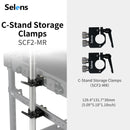 Selens C-Stand Storage Clamps || SCF2-MR