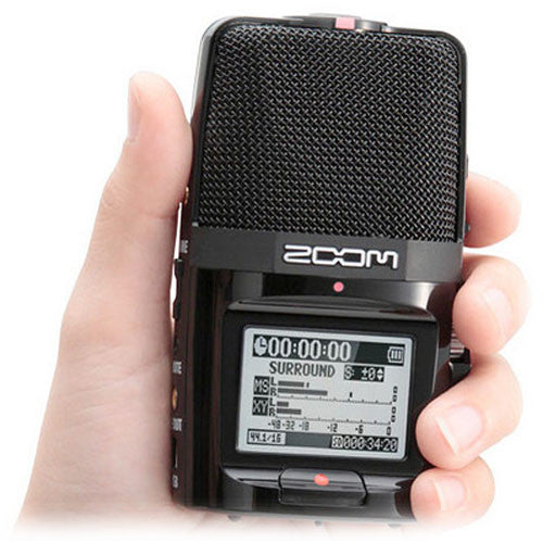 Zoom H2n 2-Input / 4-Track Portable Handy Recorder with Onboard 5-Mic Array