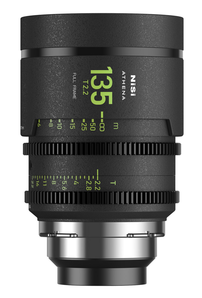 NiSi ATHENA PRIME 135mm T2.2 Full-Frame Lens (PL Mount)
