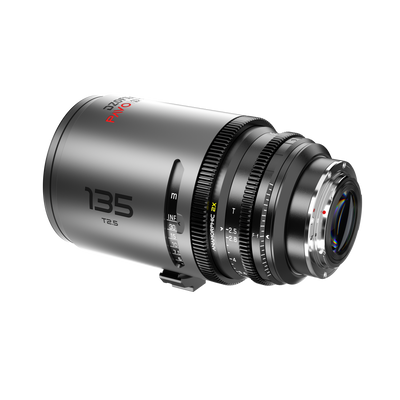 DZOFILM DZOFILM Pavo 2x Anamorphic Prime 135mm Neutral Coating (PL&EF mount, feet) - Film Gear Canada