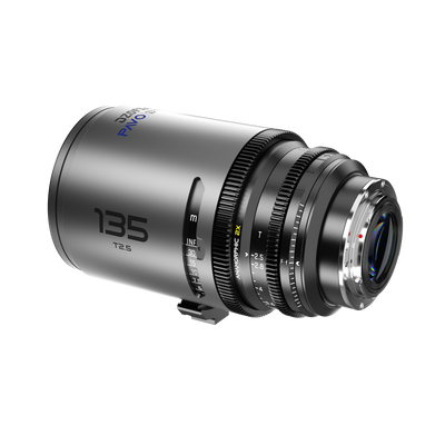 DZOFILM DZOFILM Pavo 2x Anamorphic Prime 135mm Blue Coating (PL&EF mount, feet) - Film Gear Canada