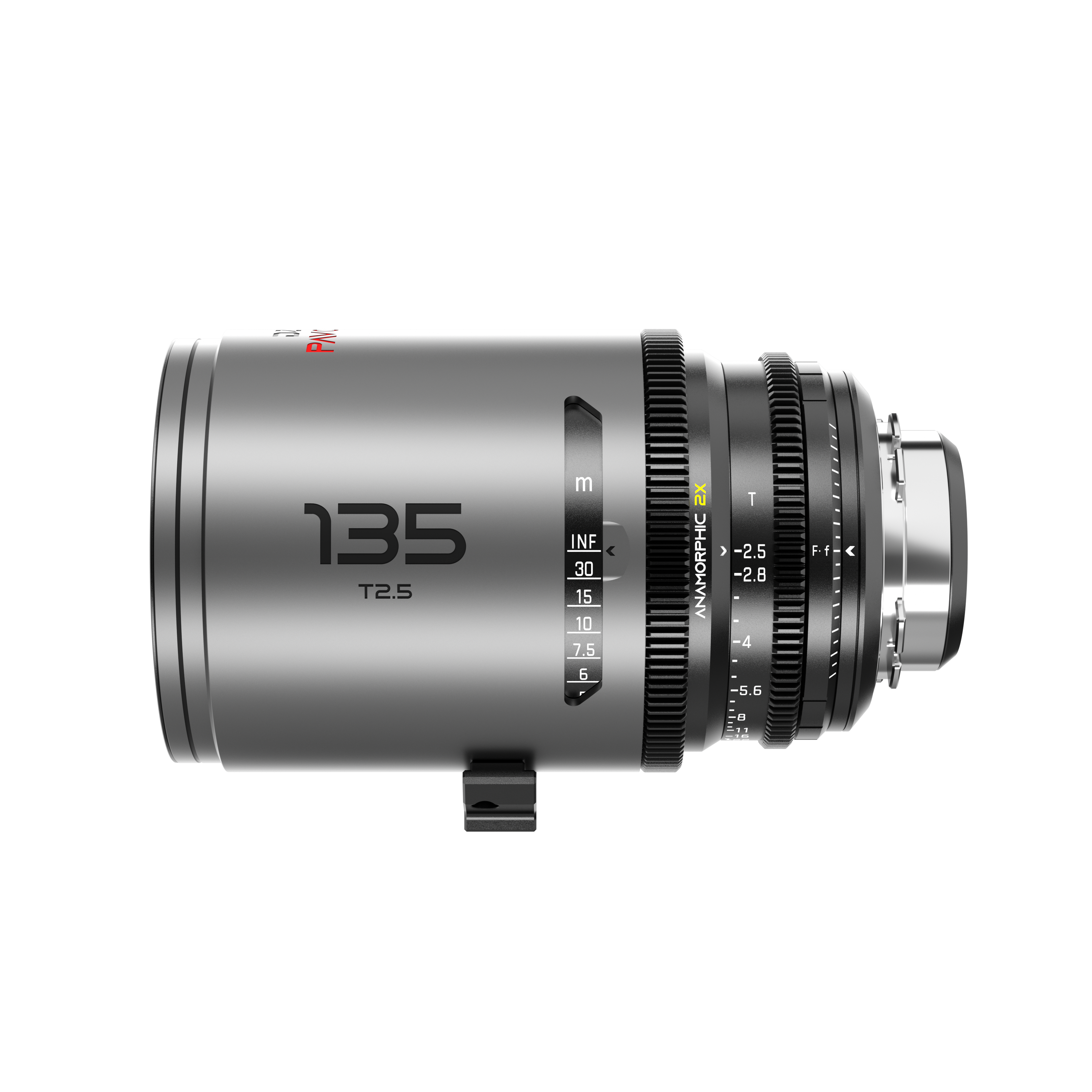 DZOFILM DZOFILM Pavo 2x Anamorphic Prime 135mm Neutral Coating (PL&EF mount, feet) - Film Gear Canada