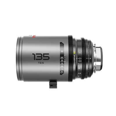 DZOFILM DZOFILM Pavo 2x Anamorphic Prime 135mm Neutral Coating (PL&EF mount, feet) - Film Gear Canada