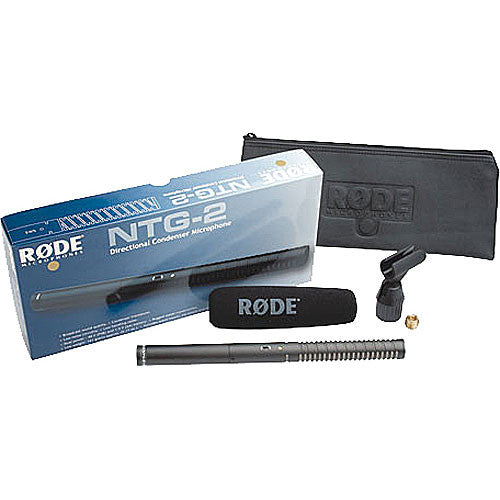 RODE NTG2 Shotgun Microphone Canada | Filmgear – Filmgear Canada