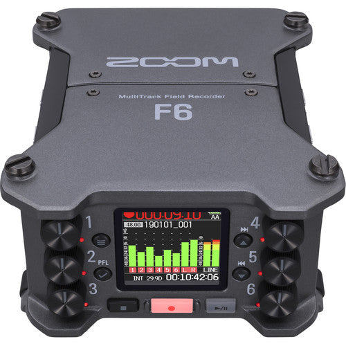 Zoom F6 6-Input 32-Bit Float Field Recorder, 192kHz – Filmgear Canada