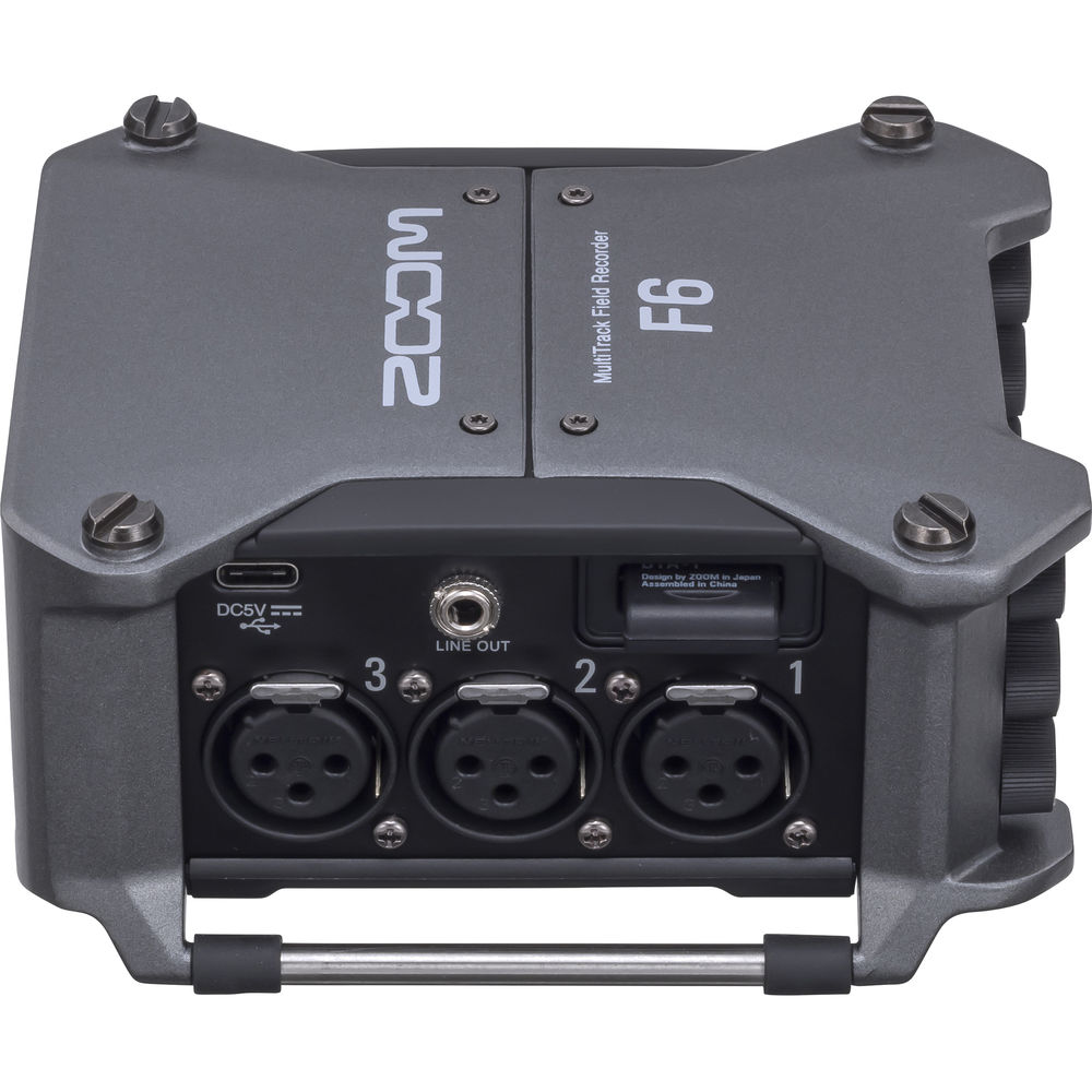 Zoom F6 6-Input 32-Bit Float Field Recorder, 192kHz – Filmgear Canada