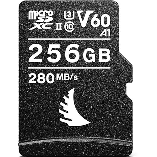 Angelbird 256GB AV Pro UHS-II microSDXC V60 Memory Card with SD Adapter