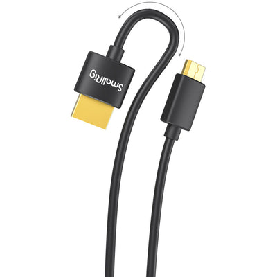 SmallRig 4K Mini-HDMI to HDMI Cable (C to A) 35cm/13.8" #3040