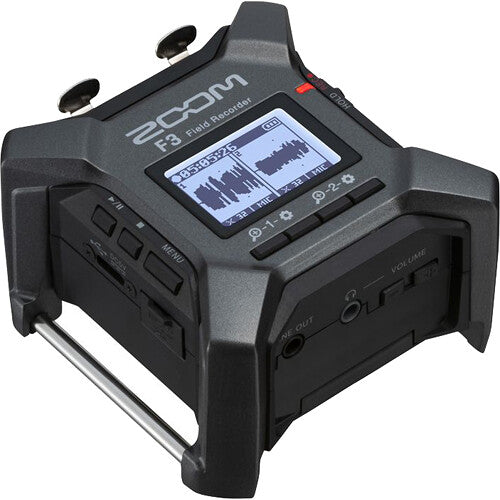 Zoom F3 2-Input / 2-Track Portable Field Recorder | Filmgear Canada