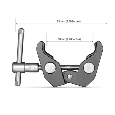SmallRig SmallRig Super Clamp with 1/4" and 3/8" Thread (2 pcs/pk) 2058 - Film Gear Canada
