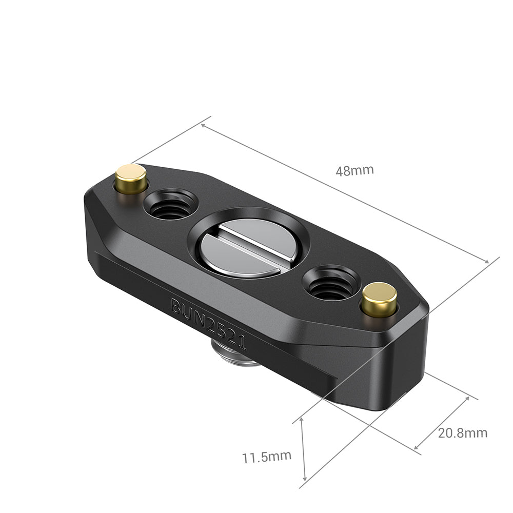 SmallRig SmallRig NATO Rail with ARRI Locating Screw 48mm BUN2521B - Film Gear Canada