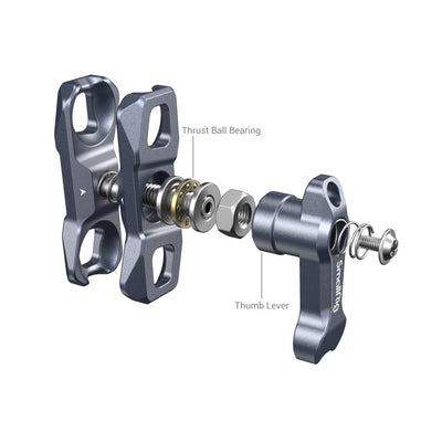 SmallRig Magic Arm with Dual Ball Heads 1/4”-20 Screws #3873