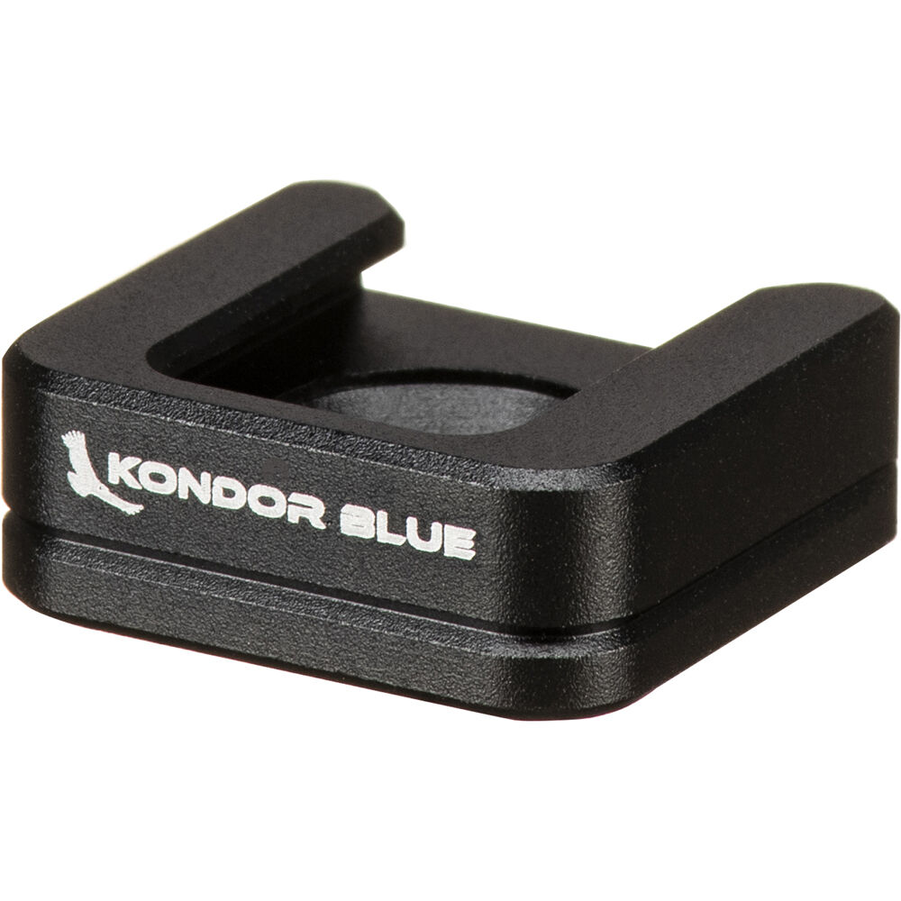 Kondor Blue Kondor Blue Cold Shoe Plate (Raven Black) - Film Gear Canada