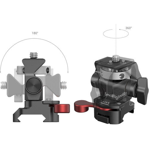 SmallRig Swivel and Tilt Adjustable Monitor Mount with NATO Clamp Mount 2906