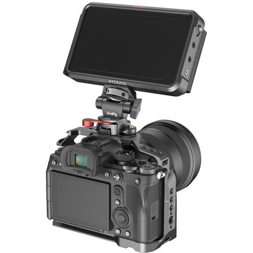 SmallRig Swivel and Tilt Adjustable Monitor Mount with NATO Clamp Mount 2906