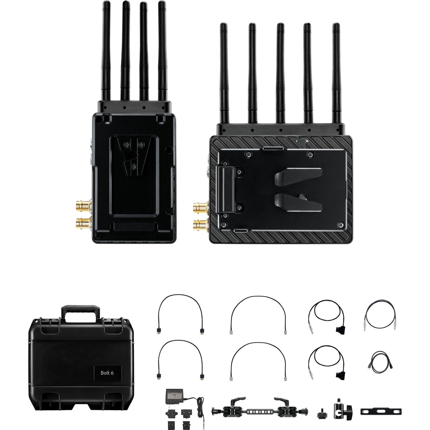 Teradek Bolt 6 XT 750 12G-SDI/HDMI Wireless RX/TX Deluxe Kit (V-Mount)