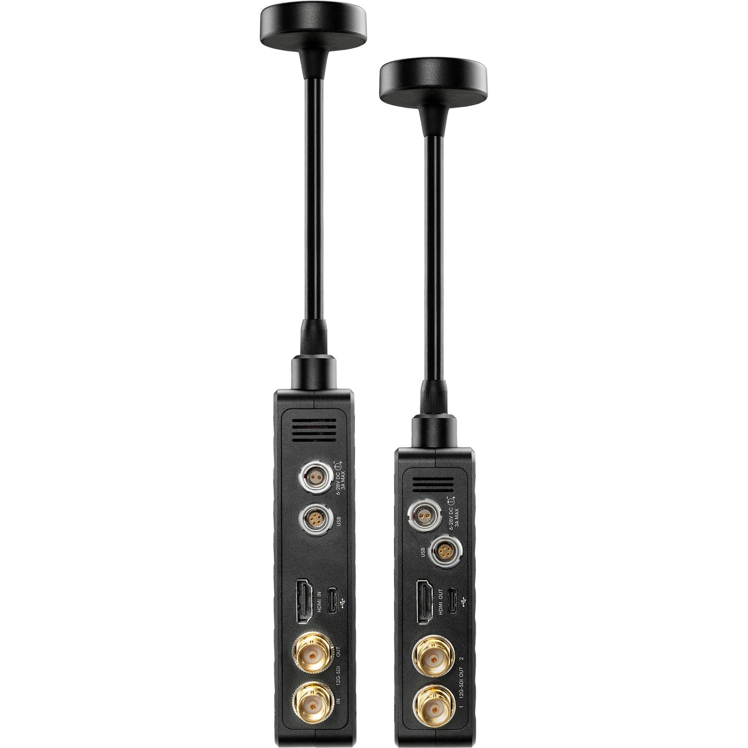 Teradek Bolt 6 XT MAX 12G-SDI/HDMI Wireless RX/TX Deluxe Kit (Gold Mount)