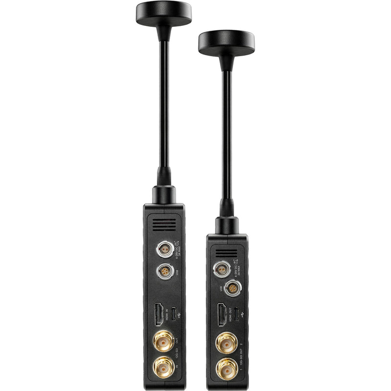 Teradek Bolt 6 XT MAX 12G-SDI/HDMI Wireless RX/TX Deluxe Kit (Gold Mount)