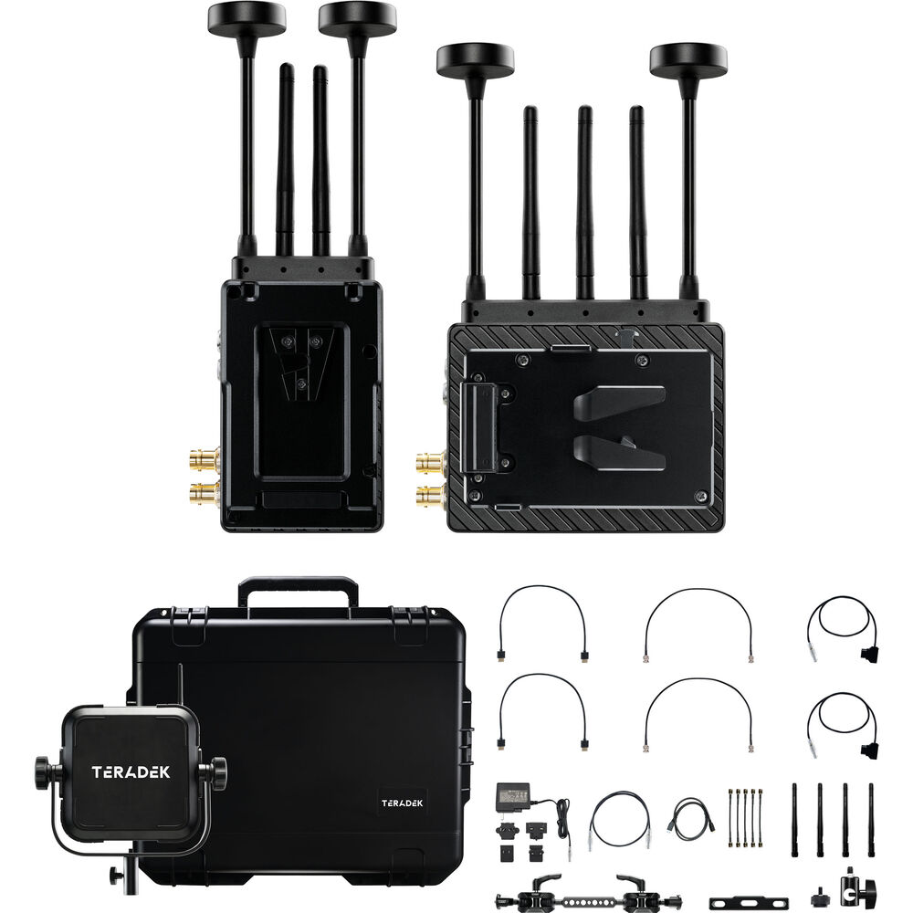 Teradek Bolt 6 XT MAX 12G-SDI/HDMI Wireless RX/TX Deluxe Kit (V-Mount)