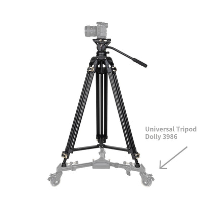 SmallRig Heavy-Duty Fluid Head Tripod AD-01 8kg(17.6lb) Capacity #3751B