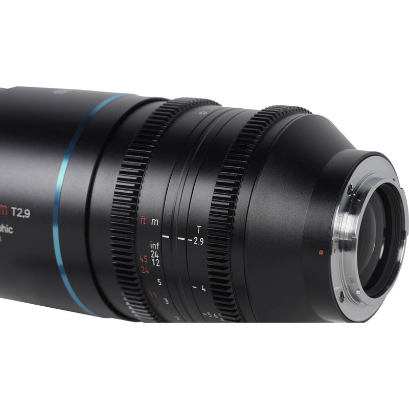 Sirui 100mm T2.9 1.6x Full-Frame Anamorphic Lens (E-Mount)