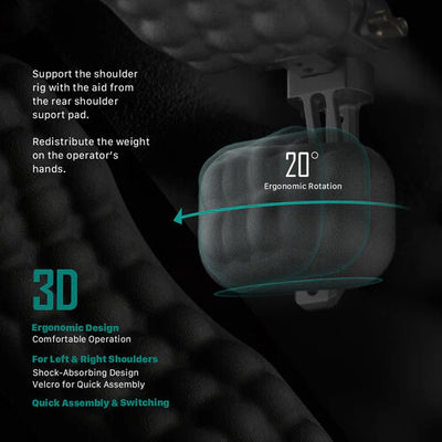 Tilta Lightweight Shoulder Rig (Black)