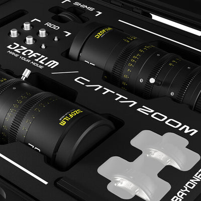 DZOFILM DZOFilm Catta FF Zoom 35-80mm & 70-135mm T2.9 E-Mount 2-Lens Bundle (Black) - Film Gear Canada