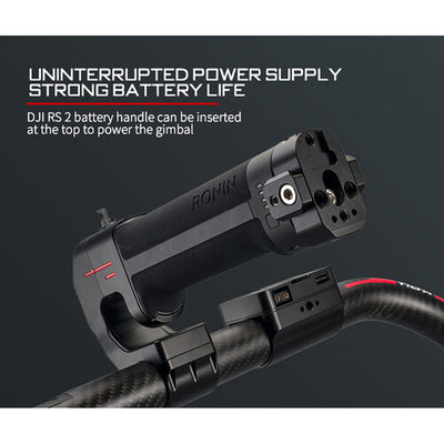 Tilta Advanced Ring Grip for DJI RS 4, RS 4 Pro, RS 3 Pro, and RS 2 Gimbals