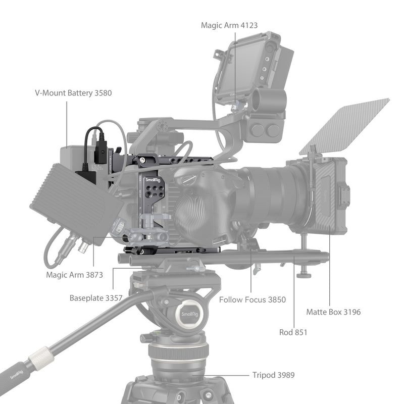 SMALLRIG FX6 Camera Cage Kit 4124