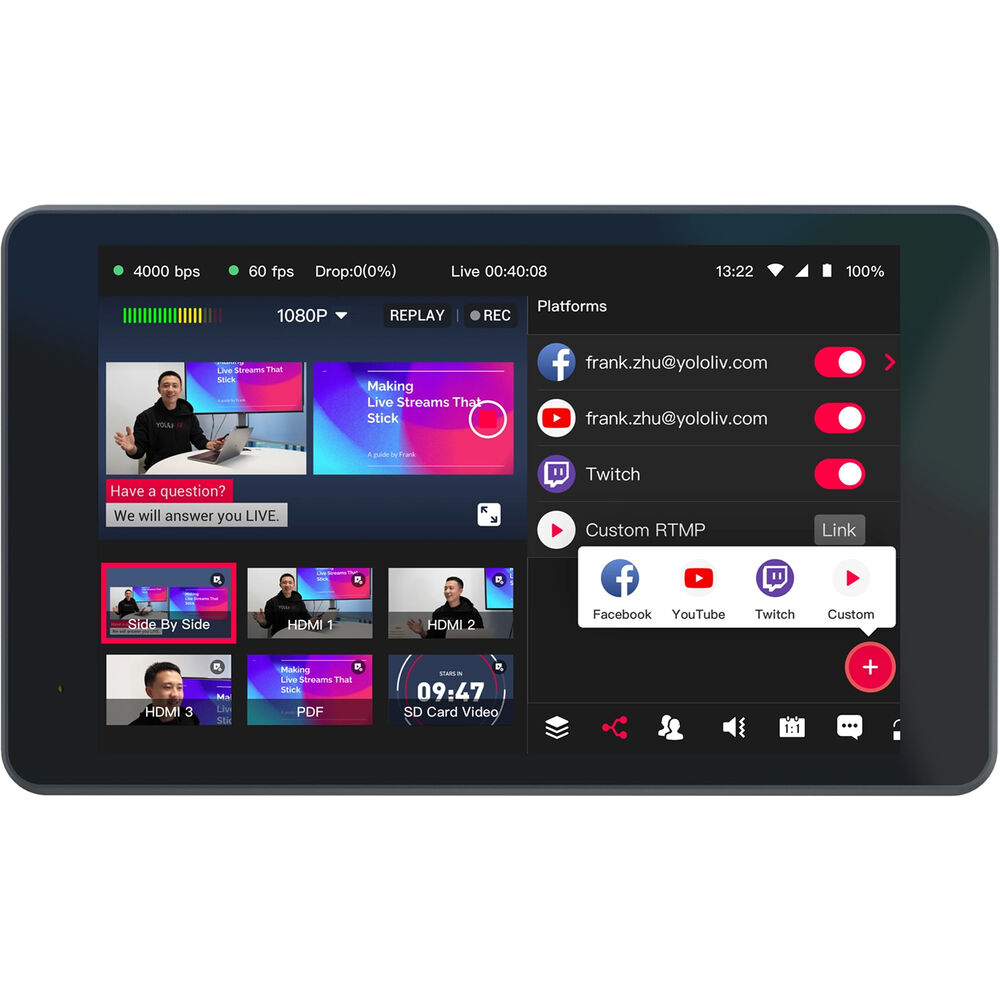YoloLiv YoloLiv YoloBox Pro Monitor | Filmgear Canada