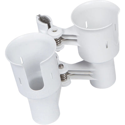 Robocup RoboCup Clamp-On Dual Cup Holder (White) - Film Gear Canada