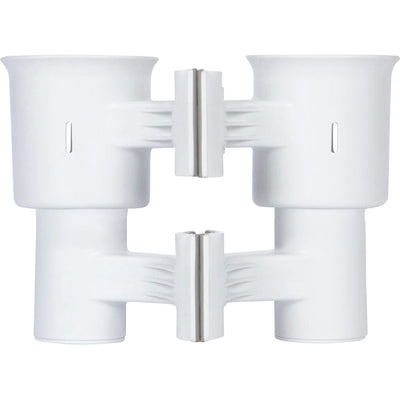 Robocup RoboCup Clamp-On Dual Cup Holder (White) - Film Gear Canada