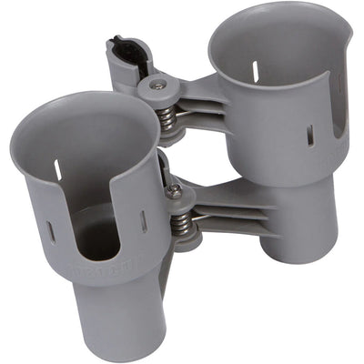 Robocup RoboCup Clamp-On Dual Cup Holder (Grey) - Film Gear Canada