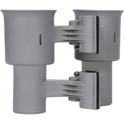 Robocup RoboCup Clamp-On Dual Cup Holder (Grey) - Film Gear Canada