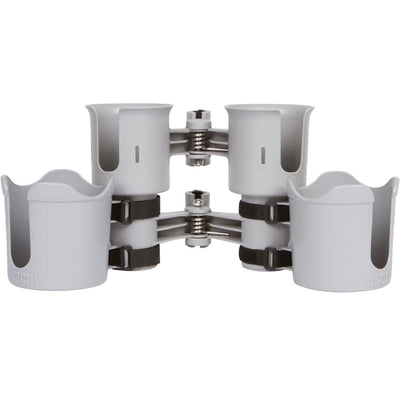 Robocup RoboCup Clamp-On Dual Cup Holder (Grey) - Film Gear Canada