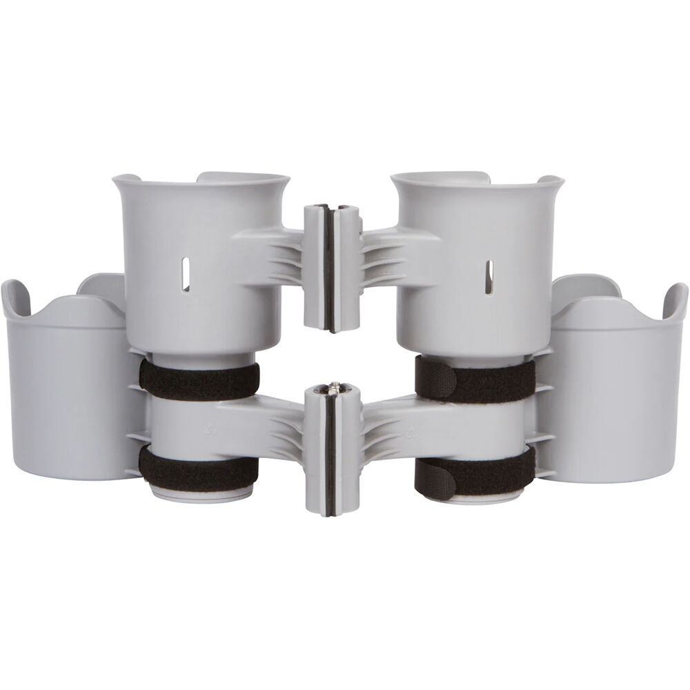 Robocup RoboCup Clamp-On Dual Cup Holder (Grey) - Film Gear Canada